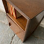 1930’s Vintage Mid Century Bedside Cabinet, thumbnail 5 of 8