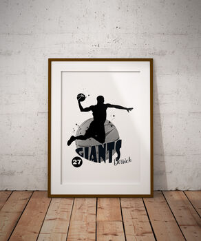 Personalised Basketball Poster Print, 2 of 5