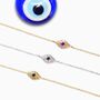 Authentic Eye Bracelet Rose Or Gold Plated 925 Silver, thumbnail 3 of 9