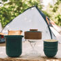 Camping Travel Herbal Tea Set With Teapot And Tea Cups, thumbnail 1 of 6