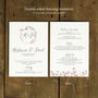 Summer Meadow Wedding Invitation Set, thumbnail 8 of 9
