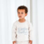 Embroidered Personalised Big/Little Sibling Sweatshirt Jumper, thumbnail 6 of 10