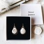 Ostra Keshi Freshwater Pearls Earrings, thumbnail 1 of 4