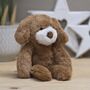 Coco The Plush Long Leg Dark Brown Puppy Soft Toy, thumbnail 1 of 3