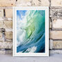Relaxing Ocean Wave Photography Print, thumbnail 2 of 2