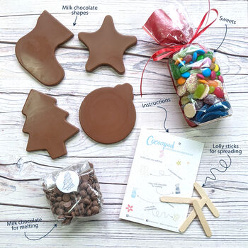 Chocolate Funny Faces Kit For Children, 8 of 11
