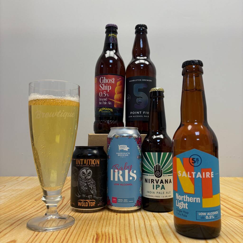 The Ultimate British Low Alcohol Beer Gift – Six Crisp And Balanced Beers, 1 of 7