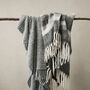 Friola Fluffy Fringed Throw, thumbnail 4 of 6