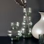 Organi Small Green Glass Vase, thumbnail 3 of 6