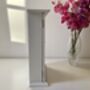 White Wooden Key Box Cabinet Wall Mounted Freestanding, thumbnail 3 of 11