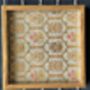 Square Wood Decorative Tray Bedside Trinket Dish, thumbnail 8 of 12