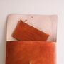 'Personal Message' Handmade Leather Purse, thumbnail 2 of 12