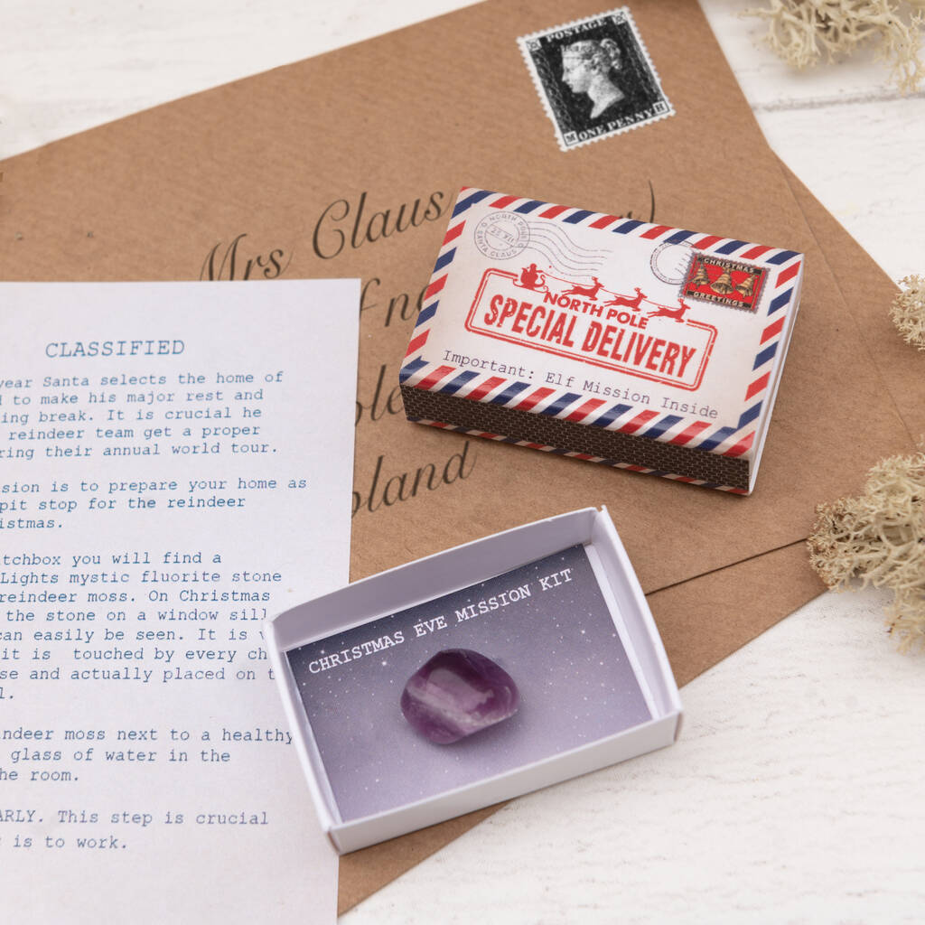 Image of Special Delivery Christmas Eve Mission In A Matchbox