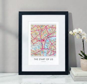 New Home Personalised Location Print, 11 of 12