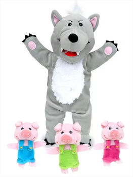Personalised Finger Puppet Theatre And Puppets, 9 of 12