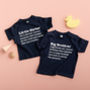Big Brother And Little Sister Definition T Shirt Set, thumbnail 1 of 5