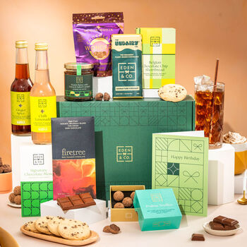 Luxury Birthday Chocolate Hamper With Gift Card Alcohol Optional, 2 of 10