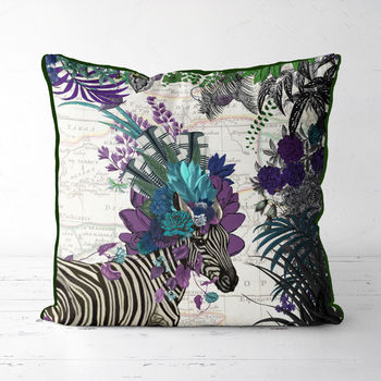 African Zebra Decorative Cushions, 3 of 5