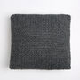 Monogram Cushion Cover Easy Knitting Kit, thumbnail 4 of 6