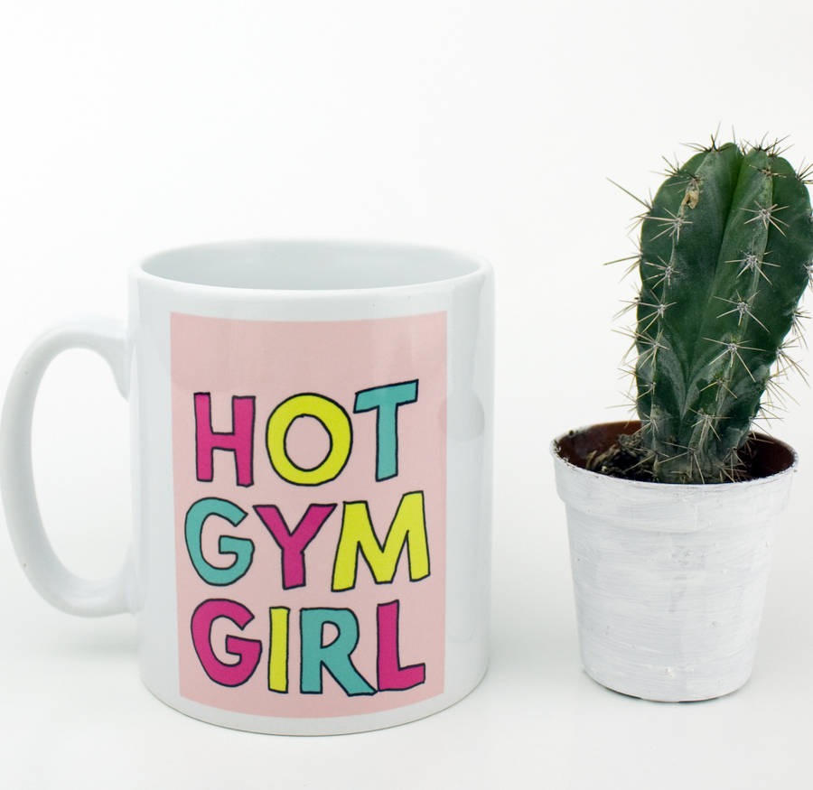 'Hot Gym Girl' Gym Mug, 1 of 7
