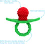 Raz Berry Teether Soothes Baby's Gums 2pack, thumbnail 3 of 3