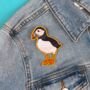 R.S.P.B. Puffin Bird Sew On Patch, thumbnail 2 of 2