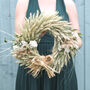 Handmade Woodland Dried Flower Wreath, thumbnail 6 of 11
