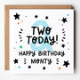 Boy's 2nd Birthday Card, thumbnail 1 of 4