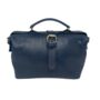 Small Navy Blue Doctor Bag Crossbody Handheld, thumbnail 5 of 8