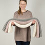 Hannahs Blanket Knitting Kit, thumbnail 1 of 7