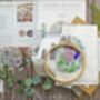 Pastel Blooms Embroidery Kit, thumbnail 3 of 7