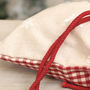 Set Of Two Personalised Cotton Christmas Favour Bags, thumbnail 4 of 8