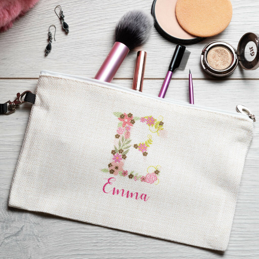 Personalised Makeup Bag, Toiletry Bag By Sprinkled with Magic