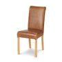 Leather Uist Tweed Country Baby Rollback Dining Chair, thumbnail 1 of 3