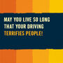 Funny Birthday Card For Men And Women Drivers, thumbnail 2 of 4