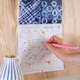 2026 Wall Calendar | Ancient Japanese Shibori Art, thumbnail 3 of 7