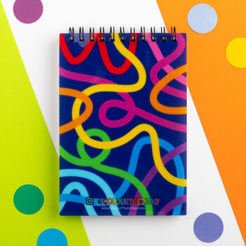 Bright Patterned A6 Notebook With Lined Pages, 3 of 7