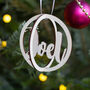 Personalised 3D Bauble Tree Decoration, thumbnail 1 of 2