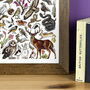 Moorland Wildlife Of Britain Wildlife Print, thumbnail 7 of 9