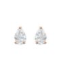 Pear Diamond Stud Earrings, thumbnail 3 of 3