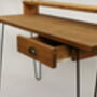 Mo Desk – Scandi Style Desk With Hairpin Legs, thumbnail 5 of 10