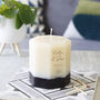 Recycled Wax Octagon Anniversary Scented Candle, thumbnail 1 of 10