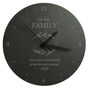 Personalised Botanical Slate Wall Clock, thumbnail 5 of 5