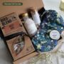 Christmas Pamper Hamper, Luxury Relaxation Gift For Her, Festive Spa Gift Set, thumbnail 1 of 10
