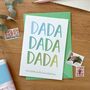 Personalised Baby’s First Words Father's Day Card, thumbnail 2 of 7