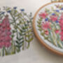 Foxglove Embroidery Kit, thumbnail 3 of 12