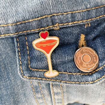 Funny 18th Birthday Cocktail Enamel Pin | Cute Gift For Friend, Daughter Or Sister, 2 of 9