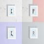 Pack Of Five X Blank Monogram Card Sets, thumbnail 10 of 12