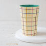 Tall Patterned Melamine Cup, thumbnail 3 of 4