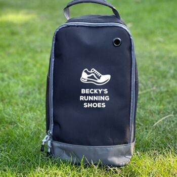 Personalised Running Shoes Boot Bag, 6 of 8